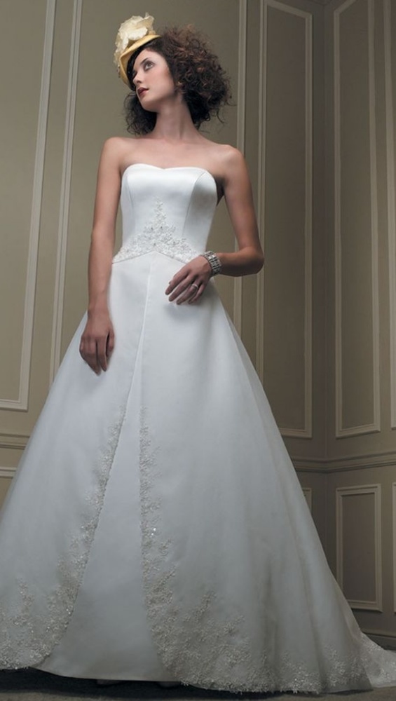Casablanca Bridal Wedding Dress Gown 8
